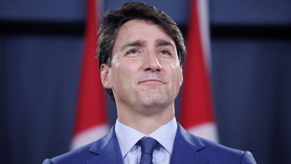 Canada's Prime Minister Justin Trudeau takes part in a news conference in Ottawa, Ontario, Canada - Sputnik International