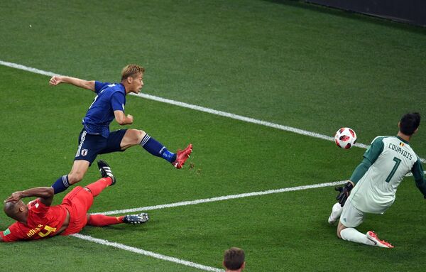 FIFA World Cup Round of 16 match between Belgium and Japan at the Rostov Arena, in Rostov-on-Don, Russia, July 2, 2018. - Sputnik International