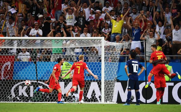 FIFA World Cup Round of 16 match between Belgium and Japan at the Rostov Arena, in Rostov-on-Don, Russia, July 2, 2018. - Sputnik International