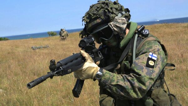   Marines from Finland take part in drills (File) - Sputnik International