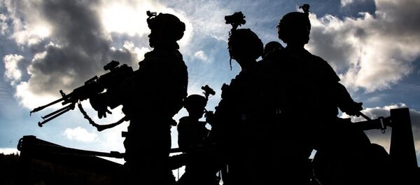 U.S. Soldiers of 173rd Regiment, Brigade Support Battalion prepare for a convoy to a tactical operation center during exercise Swift Response 17 at the U.S. Army’s Joint Multinational Readiness Center (JMRC) in Hohenfels, Germany, Oct. 11, 2017 U.S. Soldiers of 173rd Regiment, Brigade Support Battalion prepare for a convoy to a tactical operation center during exercise Swift Response 17 at the U.S. Army’s Joint Multinational Readiness Center (JMRC) in Hohenfels, Germany, Oct. 11, 2017 - Sputnik International