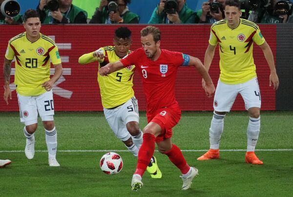 FIFA World Cup 2018, Round of 16, Colombia - England, July 3, Spartak Arena in Moscow FIFA World Cup 2018, Round of 16, Colombia - England, July 3, Spartak Arena in Moscow - Sputnik International