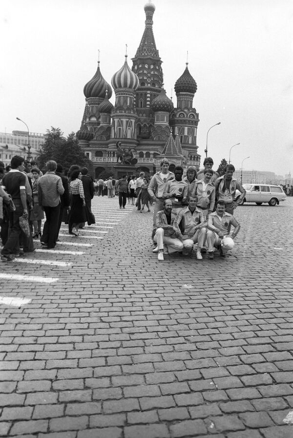 1980 Summer Olympics's guests on Moscow's Red Square - Sputnik International