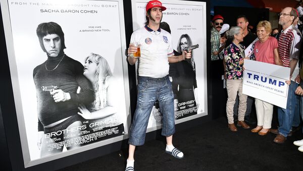 Actor Sacha Baron Cohen attends the LA Premiere of The Brothers Grimsby held at the Regency Village Theatre on Thursday, March 3, 2016, in Los Angeles - Sputnik International