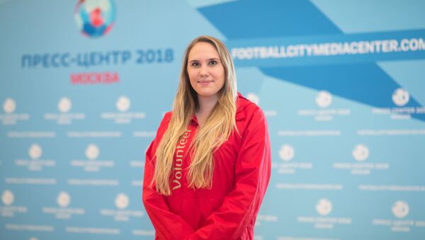 Julia Ivanova, FIFA 2018 World Cup volunteer From the United States - Sputnik International