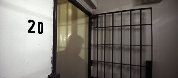 View of the cell in the Almoloya prison where Joaquin Guzman Loera El Chapo Guzman was and from which he escaped through a tunnel, on July 15, 2015 in Almoloya de Juarez, Mexico. - Sputnik International