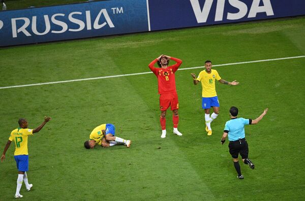 2018 FIFA World Cup, Quarterfinals, Brazil - Belgium 2018 FIFA World Cup, Quarterfinals, Brazil - Belgium - Sputnik International