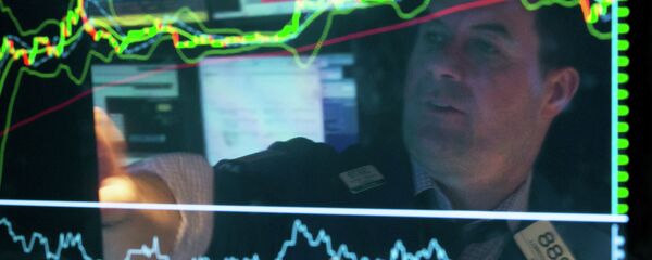 Un especialista de la Bolsa de Nueva York Un especialista de la Bolsa de Nueva York - Sputnik International