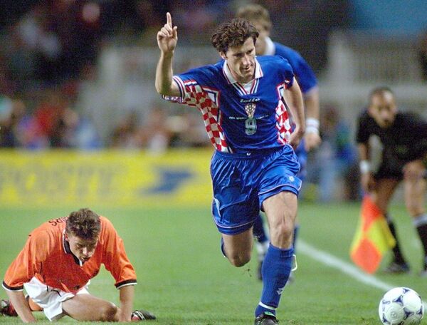 Croatia's Davor Suker (pictured) won the Golden Boot at the 1998 World Cup - Sputnik International