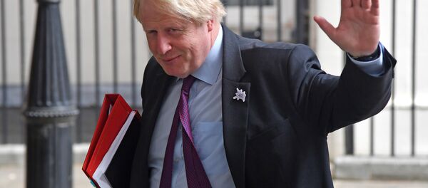 Britain's Foreign Secretary Boris Johnson waves as he leaves Downing Street in London, Britain, June 28, 2018 - Sputnik International