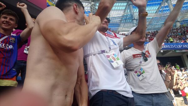 England's fans England's fans - Sputnik International