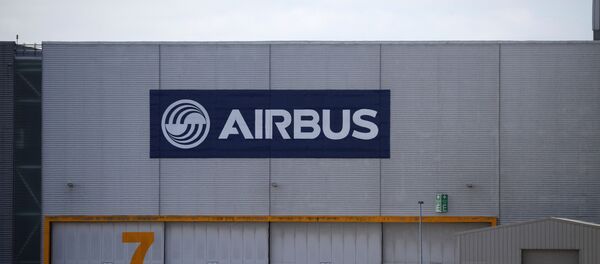 A hangar is seen at Airbus' wing assembly plant at Broughton, near Chester, Britain, June 22, 2018 - Sputnik International