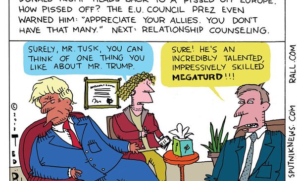 Donald to Donald, Trump to Tusk Donald to Donald, Trump to Tusk - Sputnik International