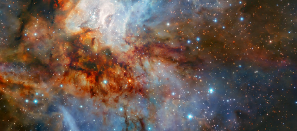 New observations with ESO’s Very Large Telescope show the star cluster RCW 38 in all its glory. This image was taken during testing of the HAWK-I camera with the GRAAL adaptive optics system. New observations with ESO’s Very Large Telescope show the star cluster RCW 38 in all its glory. This image was taken during testing of the HAWK-I camera with the GRAAL adaptive optics system. - Sputnik International