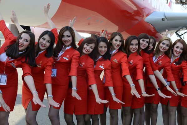 Air Asia's female team - Sputnik International