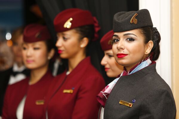 Qatar Airways' Beauties - Sputnik International