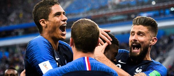 France team during World Cup 2018 France team during World Cup 2018 - Sputnik International