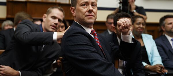 FBI Deputy Assistant Director Peter Strzok testifies before the the House Committees on the Judiciary and Oversight and Government Reform during a hearing on Oversight of FBI and DOJ Actions Surrounding the 2016 Election, on Capitol Hill, Thursday, July 12, 2018, in Washington. FBI Deputy Assistant Director Peter Strzok testifies before the the House Committees on the Judiciary and Oversight and Government Reform during a hearing on Oversight of FBI and DOJ Actions Surrounding the 2016 Election, on Capitol Hill, Thursday, July 12, 2018, in Washington. - Sputnik International