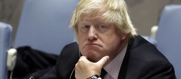 Britain's former Foreign Minister Boris Johnson Britain's former Foreign Minister Boris Johnson - Sputnik International