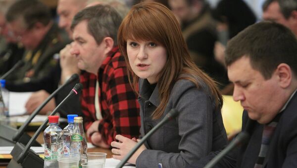 Russian activist Mariia Butina was arrested Sunday, July 15 by the FBI on charges of spying. - Sputnik International