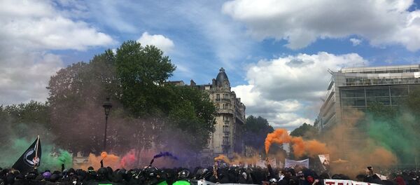 Manif du 1er mai à Paris - Sputnik International