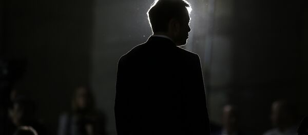 In this file photo taken on June 14, 2018 engineer and tech entrepreneur Elon Musk listens as Chicago Mayor Rahm Emanuel talks about constructing a high speed transit tunnel at Block 37 during a news conference in Chicago, Illinois In this file photo taken on June 14, 2018 engineer and tech entrepreneur Elon Musk listens as Chicago Mayor Rahm Emanuel talks about constructing a high speed transit tunnel at Block 37 during a news conference in Chicago, Illinois - Sputnik International