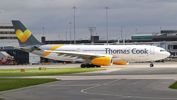 Thomas Cook Airlines Airbus A330-243 (G-VYGK) at Manchester Airport - Sputnik International