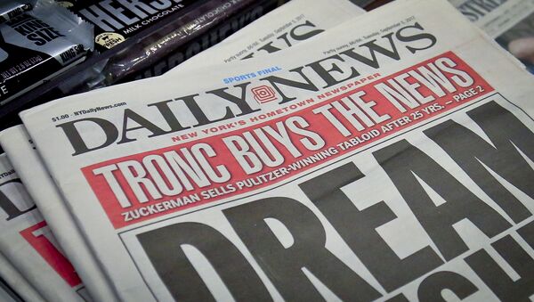 The New York Daily News slashes half its staff. - Sputnik International