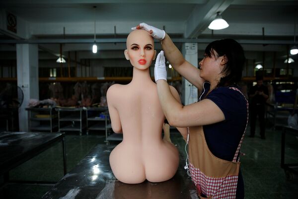 A worker assembles a sex doll at the WMDOLL factory in Zhongshan, Guangdong Province, China, July 11, 2018 A worker assembles a sex doll at the WMDOLL factory in Zhongshan, Guangdong Province, China, July 11, 2018 - Sputnik International