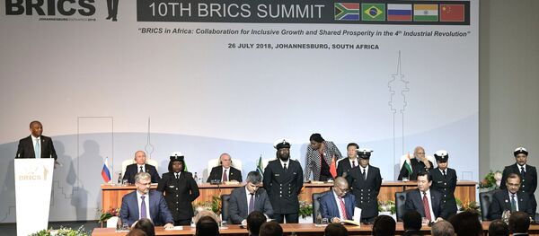10th BRICS summit in Johannesburg, South Africa - Sputnik International