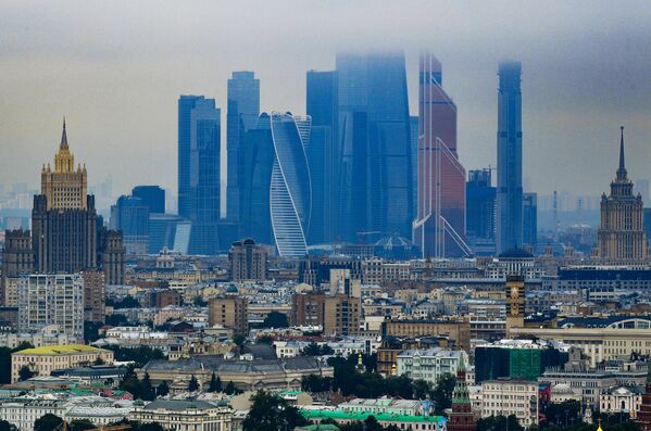 Skyscrapers in Russia's capital - Sputnik International