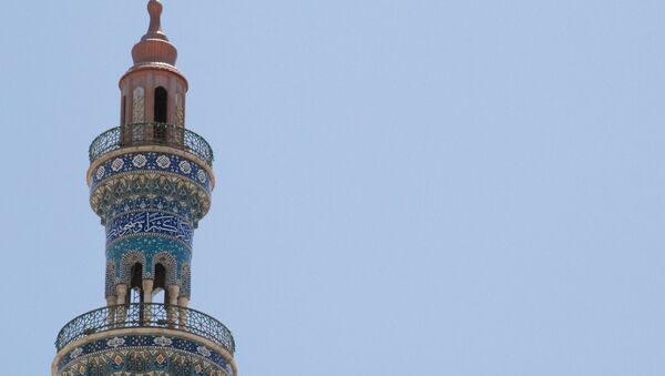 A minaret of a mosque in the city of Qom, Iran - Sputnik International