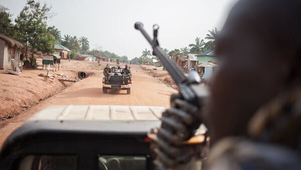 Soldiers in Central African Republic - Sputnik International