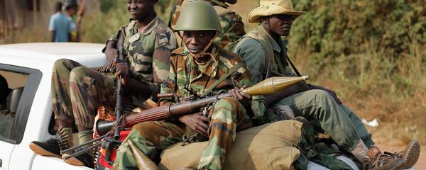 Des combattats séléka en Centrafrique Des combattats séléka en Centrafrique - Sputnik International