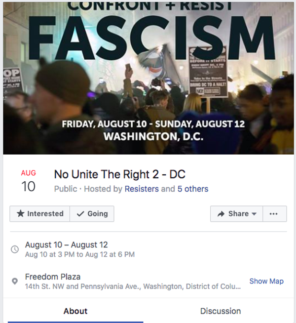 Screenshot of the protest cancelled by Facebook. Screenshot of the protest cancelled by Facebook. - Sputnik International