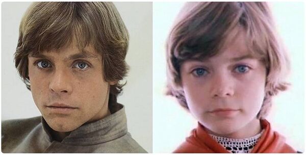 A lookalike collage with Luke Skywalker and Alisa Seleznyova A lookalike collage with Luke Skywalker and Alisa Seleznyova - Sputnik International
