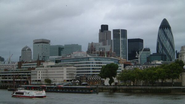 Modern-age buildings in the business area of London city. - Sputnik International
