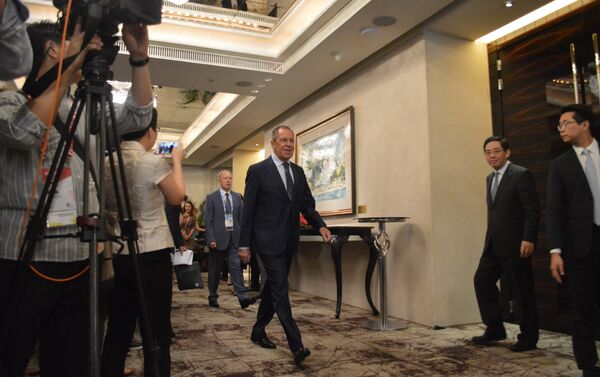 Russian Foreign Minister Sergei Lavrov at ASEAN Summit - Sputnik International