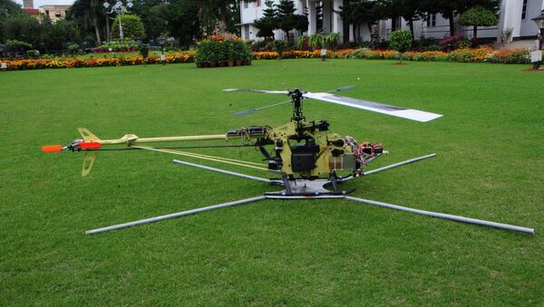 10-kg Rotary Wing (Helicopter) Unmanned Aerial Vehicles (RUAV) - Sputnik International