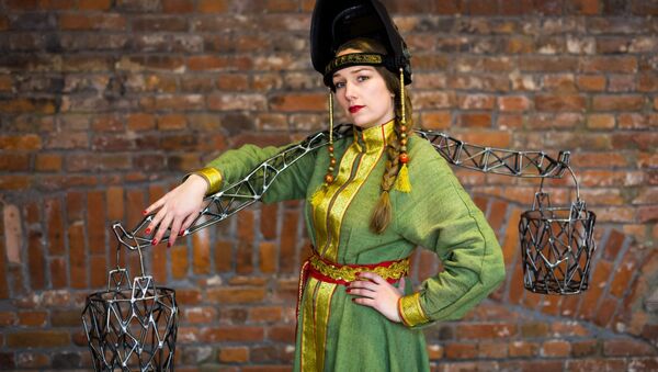 Russian 'Weld Queen' Alexandra Ivleva - Sputnik International