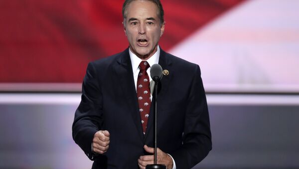 In this July 19, 2016 file photo, Rep. Chris Collins, R-NY. speaks in Cleveland. - Sputnik International