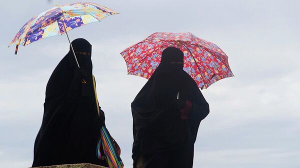 Women wearing burqas - Sputnik International
