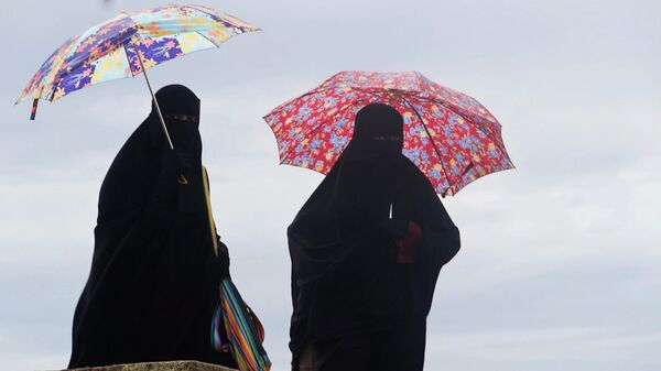 Women wearing burqas - Sputnik International