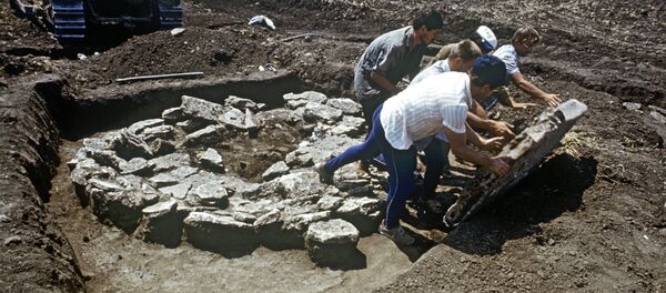 Acient Burial, Discovered by the Russian Scientists Acient Burial, Discovered by the Russian Scientists - Sputnik International