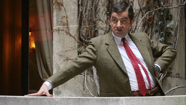 British actor Rowan Atkinson poses during a photocall at the presentation of his last movie 'Mr. Bean's Holiday', 11 April 2007 in Paris. The movie will be released in France the 18 April 2007. - Sputnik International