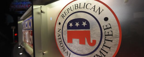 The Republican National Committee logo The Republican National Committee logo - Sputnik International