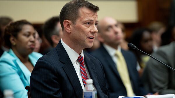Deputy Assistant FBI Director Peter Strzok testifies on FBI and Department of Justice actions during the 2016 Presidential election during a House Joint committee hearing on Capitol Hill in Washington, DC, July 12, 2018. - Sputnik International