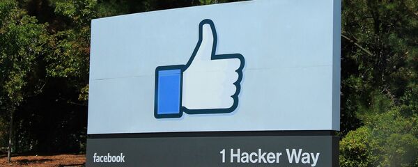 Facebook logo - Sputnik International