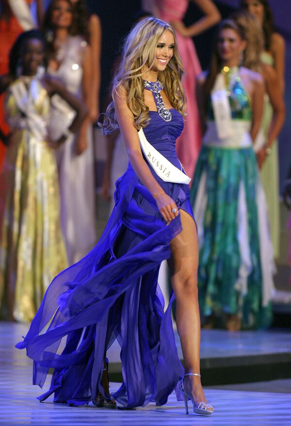 Miss World 2008 from Russia, Ksenya Sukhinova - Sputnik International