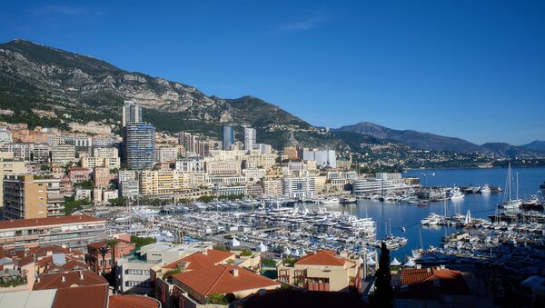 View of the Le Revuar residential area and Port Hercule in the Principality of Monaco. - Sputnik International